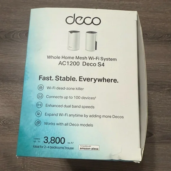 TP-Link Deco S4 AC1200 Mesh Wi-Fi System